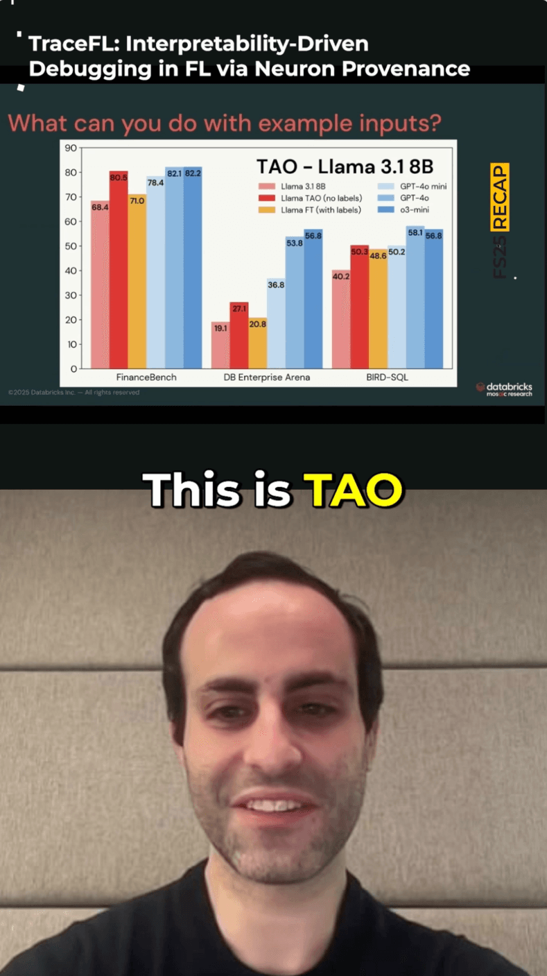 TAO: Fine-tuning without labels