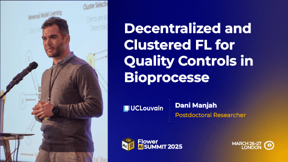 Decentralized and Clustered FL for Quality Controls in Bioprocesses, Dani Manjah